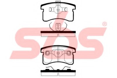 Комплект тормозных колодок, дисковый тормоз sbs купить