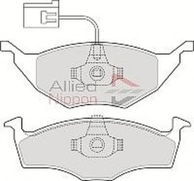 Комплект тормозных колодок, дисковый тормоз ANL Braking COMLINE купить