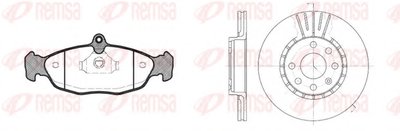 Комплект тормозов, дисковый тормозной механизм Twin Kit REMSA купить