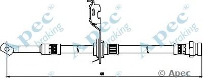 Тормозной шланг APEC braking купить