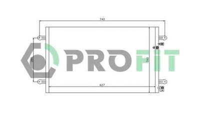 Конденсатор, кондиционер PROFIT купить