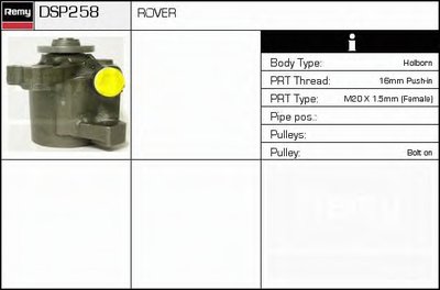 Гидравлический насос, рулевое управление Remanufactured REMY (Multiline) DELCO REMY купить