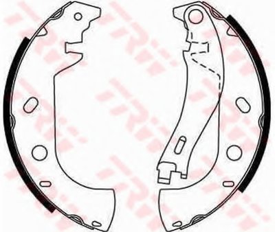 Комплект тормозных колодок TRW купить