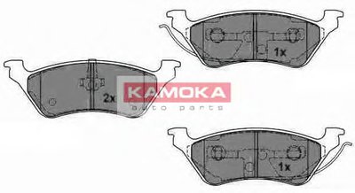 Комплект тормозных колодок, дисковый тормоз KAMOKA KAMOKA купить