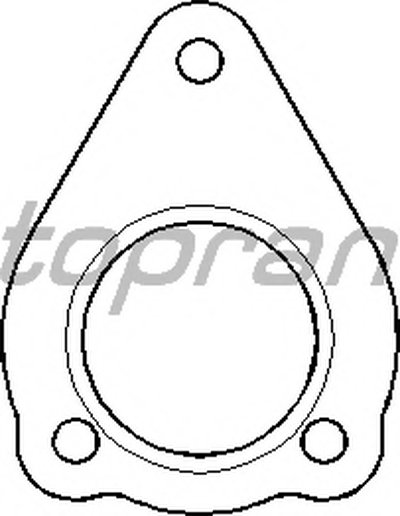 Прокладка, труба выхлопного газа TOPRAN купить