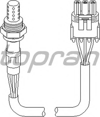 Лямда-зонд TOPRAN купить