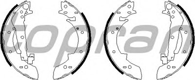 Комплект тормозных колодок TOPRAN купить