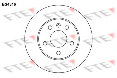 Диск тормозной (задний) Opel Combo 1.7 04- (264x10)