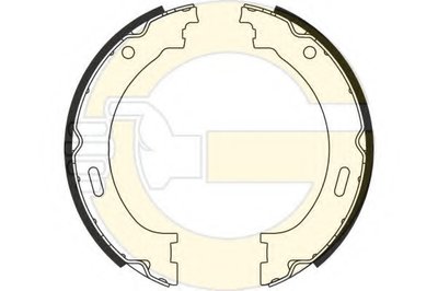 Комплект тормозных колодок, стояночная тормозная система GIRLING купить