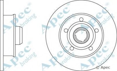 Тормозной диск APEC braking купить