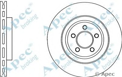 Тормозной диск APEC braking купить