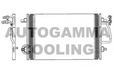 Конденсатор, кондиционер AUTOGAMMA купить