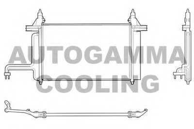 Конденсатор, кондиционер AUTOGAMMA купить