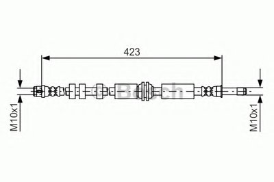 Тормозной шланг BOSCH купить