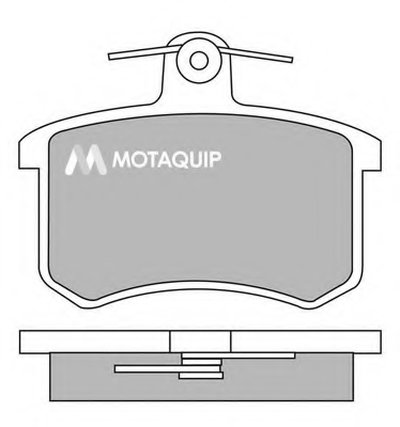 Комплект тормозных колодок, дисковый тормоз MOTAQUIP купить