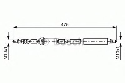 Тормозной шланг BOSCH купить