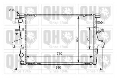 Радиатор, охлаждение двигателя QUINTON HAZELL купить