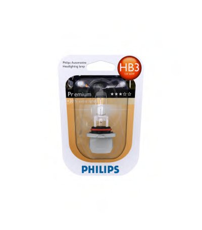 Автолампа Philips HB3 12V 60W P20D PREMIUM