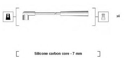 Комплект проводов зажигания MAGNETI MARELLI купить