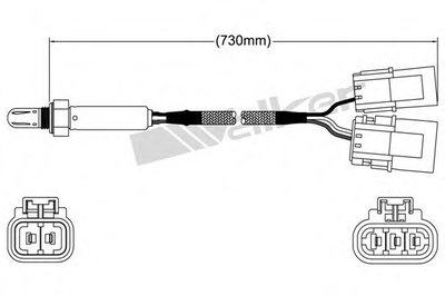 Лямда-зонд WALKER PRODUCTS купить
