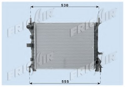 Радиатор, охлаждение двигателя FRIGAIR купить