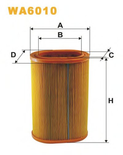 Воздушный фильтр WIX FILTERS купить