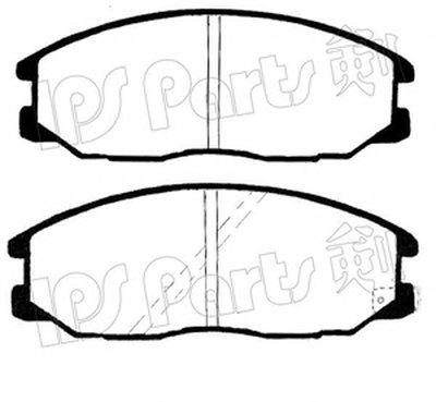 Комплект тормозных колодок, дисковый тормоз IPS Parts IPS Parts купить