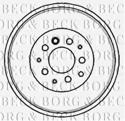 Тормозной барабан BORG & BECK купить