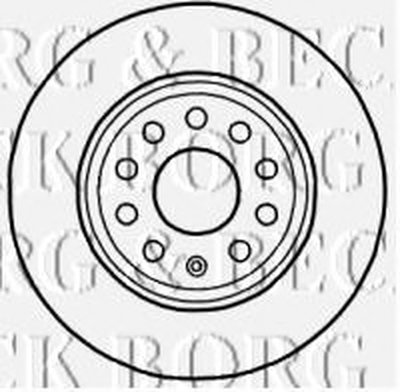 Тормозной диск BORG & BECK купить