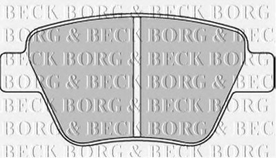 BBP2242 BORG & BECK - Гальмівні колодки до дисків
