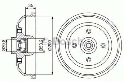 Тормозной барабан BOSCH купить