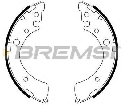 Комплект тормозных колодок BREMSI купить