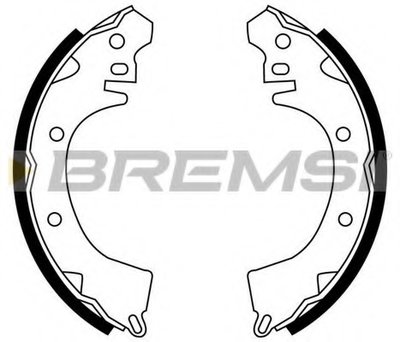 Комплект тормозных колодок BREMSI купить