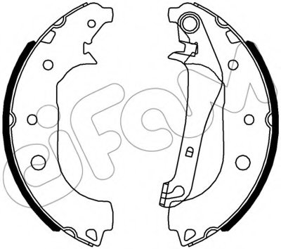 Комплект тормозных колодок CIFAM купить