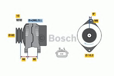 Генератор BOSCH купить