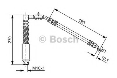 Тормозной шланг BOSCH купить