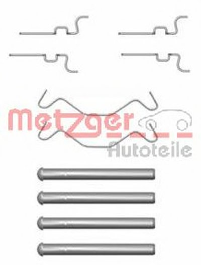 Комплектующие, колодки дискового тормоза METZGER купить