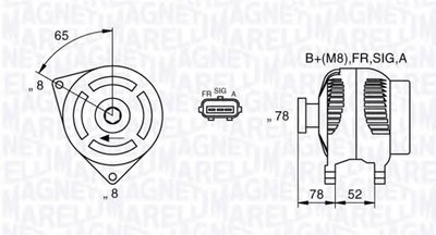 Генератор MAGNETI MARELLI купить