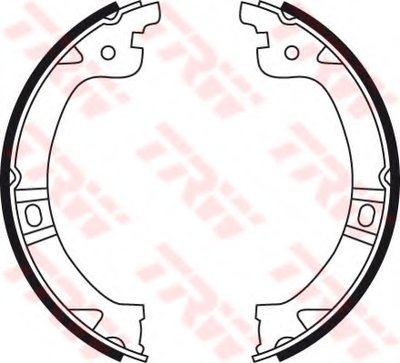 Комплект тормозных колодок, стояночная тормозная система TRW купить