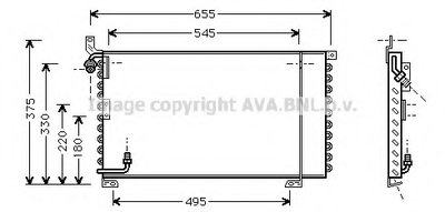 Конденсатор, кондиционер AVA QUALITY COOLING купить