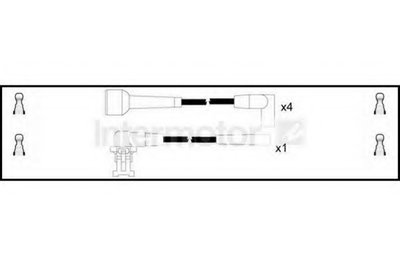 Комплект проводов зажигания Intermotor STANDARD купить