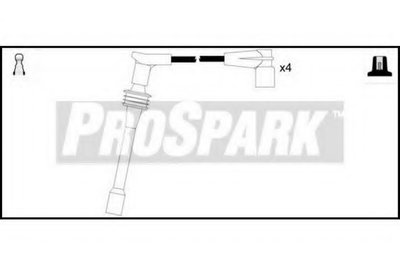 Комплект проводов зажигания ProSpark STANDARD купить