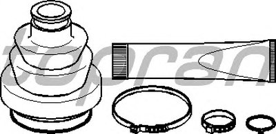 Комплект пылника, приводной вал TOPRAN купить