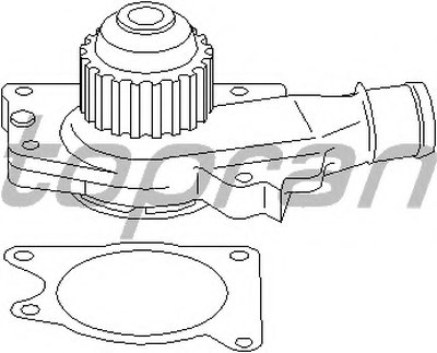 Водяной насос TOPRAN купить