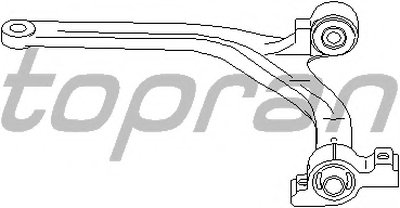 Рычаг независимой подвески колеса, подвеска колеса TOPRAN купить