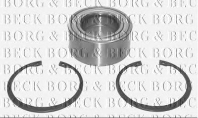 BWK344 BORG & BECK - Комплект підшипника ступиці