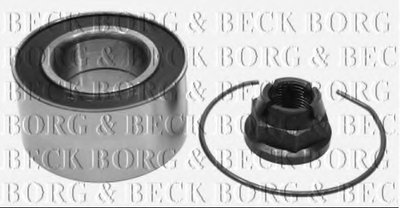 BWK939 BORG & BECK - Комплект підшипника ступиці