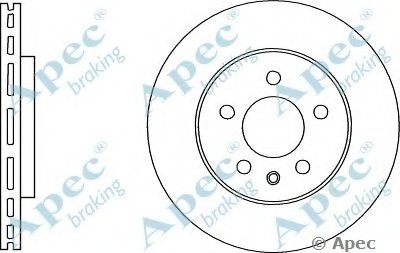 Тормозной диск APEC braking купить