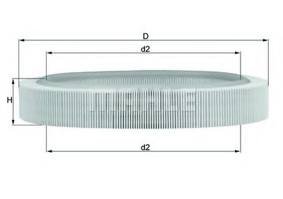 Воздушный фильтр Filtr powietrza MERCEDES 190 (W201), COUPE (C123), COUPE (C124), KOMBI T-MODEL (S12