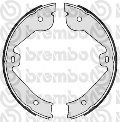 Комплект тормозных колодок, стояночная тормозная система BREMBO купить